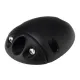 INDEX MARINE Doppel-Kabeldurchführung SE PA für 2 Kabel 3-6mm, schwarz
