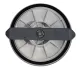 Inspektionsdeckel Nautylus Überlauffähig; Ø200mm Schwarz
