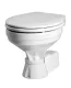 Johnson Pump Aquat Silent-Electric Toilette, 24v/7a, Komfortable Schüssel