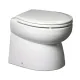 Johnson Pump Aquat Silent Premium-Electric Toilette, Niedriges, Gerades Modell, 12v/16a, 385x365x455mm