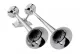 Kahlenberg Horn (Doppel) Typ K-380 (chrom, Messing und gegossene Bronze, 315, 210, 128)