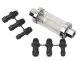 Klarsicht- Inline Treibstofffilter