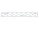 Liros Polyester Tauwerk schwarz 18mm