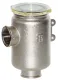 Nickel-Beschichteter Messing Kühlwasserfilter Mit Niro 316 Sieb, 1", H=105mm, 49500l/Std
