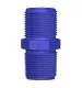 Nippelkonverter (1 " BSP - 1 " NPT, blau)