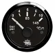 Oil pressure indicator 0/10 bar black/b