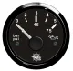 Oil pressure indicator 0/5 bar black/bl