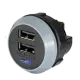 Philippi USD GW USB Einbau-Doppel-Ladesteckdose