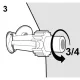 PLASTIMO Adapter Ø 14mm für FenderVentil