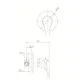 PLASTIMO CRETA FITTED MIXER TAP