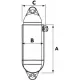 PLASTIMO Fenderkorb Classic 1 für 200mm Fender