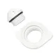 PLASTIMO Lenzstopfen Oval schwarz 1417N 10Stk