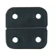 PLASTIMO NYLONSCHARNIERE SCHWARZ 40X40