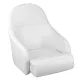 PLASTIMO SITZ MIT KLAPP RUECKENLEHNE WEISS VINYL
