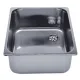 PLASTIMO Spülbecken 355X250X150 Edelstahl