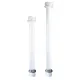 PLASTIMO TISCHBEIN AUMINIUM D60 H610 MM WEISS