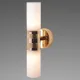 Prebit LEDAnbauleuchte W2 mit USB D2W goldglan