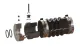Pss Gummibalg Reduzierring, Von 3" (Ø76,2mm) Bis 2-3/4" (Ø69,9mm)