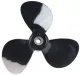 Radice 3-Blatt Aluminium Propeller Für Saildrive, 14X9, Links (Volvo/Yanmar/Technodrive & Nanni)