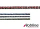 ROBLINE Coppa Dura, PES-PES soft-Tech/Dyneema, 8mm rot/weiß/schwarz