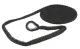 ROBLINE Festmacherverlängerung, PA, 14mm, Edelstahlkausche, schwarz, 6m
