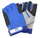 Segelhandschuh Amara grau/blau 5-Finger offen M