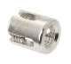 Seilkreuzklemme Edelst.4+5mm offener Boden M12