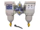 Separ Kraftstofffilter (SWK-2000/10UM, doppelt, 600, Aluminium, 15 mm Rohr, 2 x SNSE01030)