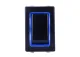 Sierra Wasserdichter (Ip68) Halo Dauerleuchtender Schalter; Led Blau, Dpst, On-On
