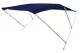 Sonnen-Top Modell 'Wilma', Navy, 180x110x110cm, Aluminium Streben
