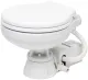 Space Saver Elektrische Toilette, 24v, Zufuhr Ø19mm, Abfuhr Ø25mm, Gewicht 9kg (Soft-Close)