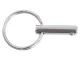 Steckbolzen mit Kugelsicherung 6mm 25mm