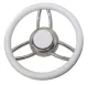 Steuerrad VS13 in Weiß Ø350mm 3 Speichen