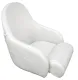 Steuerstuhl Modell Naxus Flip Up, Weiß (Schlitten Erforderlich)