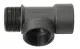 T-Stück 1 1/2 Außen-/Innen-/Innengewinde unverp.