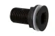 TRUDESIGN Borddurchlass mit Senkkopf Nylon/GFK 1¼" schwarz