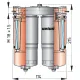 Vetus Wasserabscheider Grobfilter 720lStd
