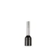 WATTSTUNDE® Aderendhülse 1,5 mm² schwarz 25 Stk.