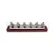 WATTSTUNDE® Busbar 6xM8 450 A / 70 V rot