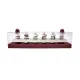 WATTSTUNDE® Busbar 6xM8 450 A / 70 V rot