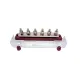 WATTSTUNDE® Busbar 6xM8 450 A / 70 V rot