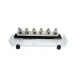 WATTSTUNDE® Busbar 6xM8 450 A / 70 V schwarz