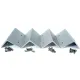 WATTSTUNDE® Solarmodul Halterung 4x L-Profil HSP100