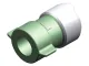 Whale WX1584 Adapter 1/2 Flex-Schlauch Male (2ST)