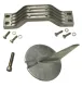 Yamaha 200-250hp, 4 Stroke Navalloy Anode Kit