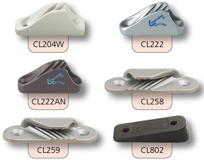 Clam Tm Racking CLAMCLEAT(tm)RACING FINE LINE CLEAT STB 3-6mm - 1A-Bootshop.de | Der ...