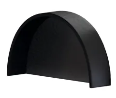 Bino 65 Endkappe, Schwarz