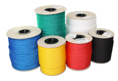 100m Spule PP-Multifil 8-fach gefl. schwarz 4.0 mm 100m Spule PP-Multifil 8-fach gefl. schwarz 4.0 mm
