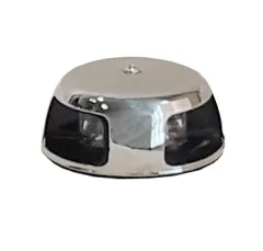 Allpa Led Positionslaterne, Poliertes Niro Gehäuse; 12-24v; 1.5w Rot/Grün 2x112.5°