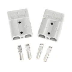 2 x Anderson Stecker / Verbinder 50A und 4 x Crimpkontakte